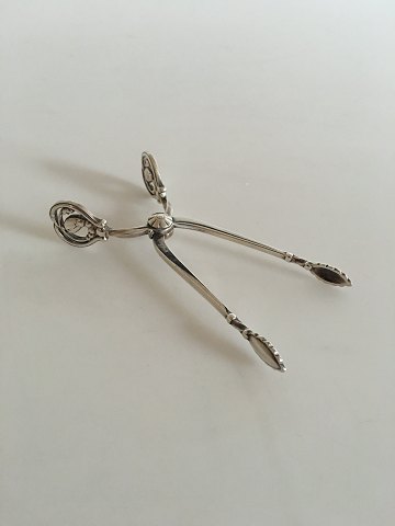 Georg Jensen Magnolia No 84 Sterling Sølv Sukkertang No 174