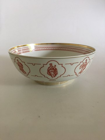Bing & Grondahl Jubilee Bowl commemorating the 100 year anniversary of the Royal 
Theater at Kgs. Nytorv