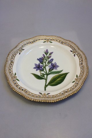 Royal Copenhagen Flora Danica Tallerken med gennembrudt kant No 20/3526