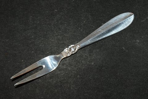 Laying Fork Princess no. 3100 Silver FlatwareFrigast Danish silver cutleryLength 13.5 cm