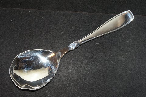 Compote spoon / Serving Rex cutleryHorsens silverLength 18.5 cm.