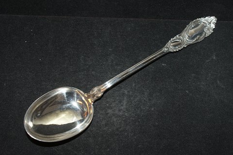 Serving  spoon Rococo, Danish silver cutleryFrigast silverLength 19.5 cm.