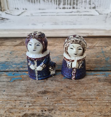 Doreen Middelboe for Aluminia salt & pepper set no. 308 / 3573-3574