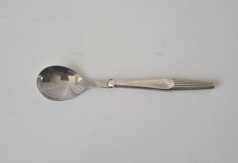 Eva egg spoon in silver and steel