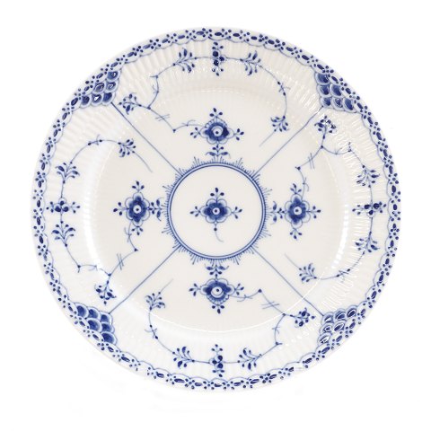 Royal Copenhagen Zwiebelmusster Halbspitze Teller 
#571. D: 25cm