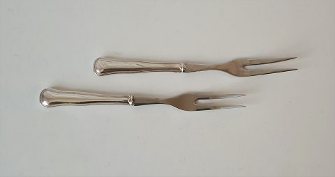 Cohr Double fluted pitchfork in silver and steel