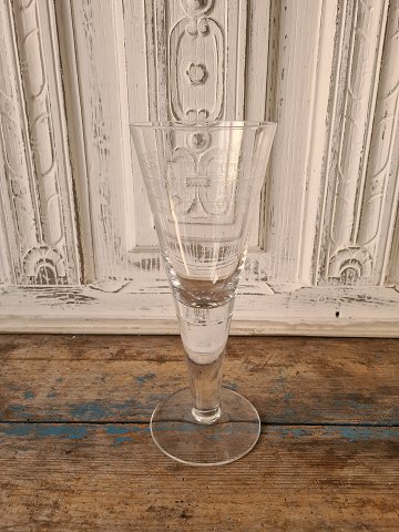 Large glass from Kastrup Glaswerk approx. 1910