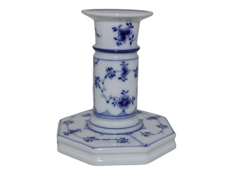 Blue Fluted PlainCandle light holder
