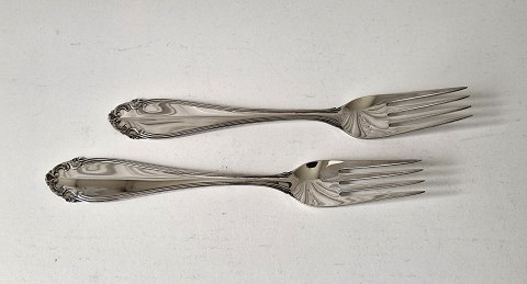 Elisabeth dinner fork in silver