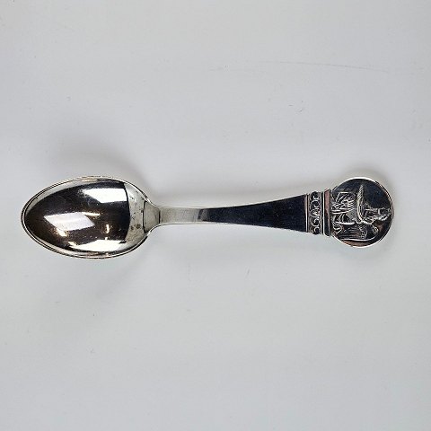 BarneskeEngel med kurvsølv15 cm