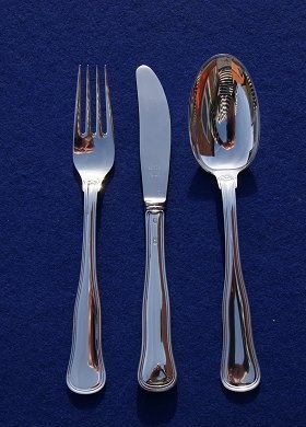 item no: s-Cohr DB.riflet sætmiddagSOLD