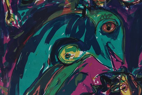 Carl-Henning PedersenMayalegende no. 4Lithography 30/150