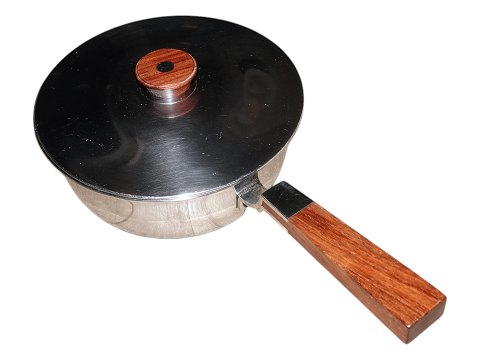 Georg Jensen steelPot with teak wood handle from 1960-1970
