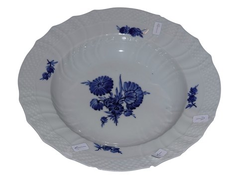 Blå Blomst Svejfet
Dyb suppetallerken 24,0 cm. fra ca. 1800-1820
