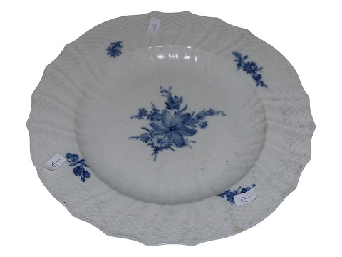 Blå Blomst Svejfet
Middagstallerken 24,5 cm. fra ca. 1800-1820