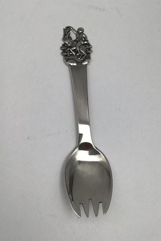 Horsens Silversmithy H.C. Andersen Fairytale Spork Clumsy Hans