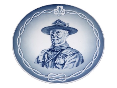 Royal Copenhagen  
Spejderplatte Fellowship Day 1978 Robert S.S. Baden-Powell Lord of Gilwell 
1857-1941