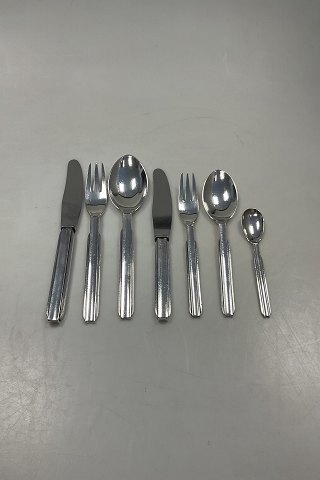 Hingelberg No. 7 Sterling Sølv Bestik Sæt for 8 personer 61 dele af  Svend 
Weirauch
