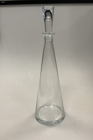 Prinsesse / Princess Karaffel i glas fra Holmegaard