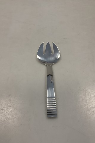Georg Jensen Sterling Sølv Relief Sardin Gaffel No. 262