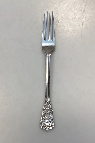Georg Jensen Rosenborg Sølvplet Børnegaffel