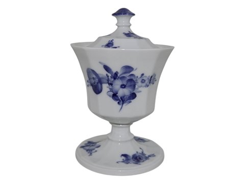 Blå Blomst KantetSjælden marmelade opsats