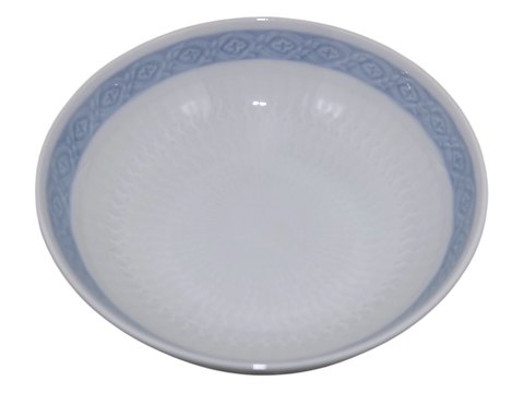 Blå VifteLille skål 13,2 cm.