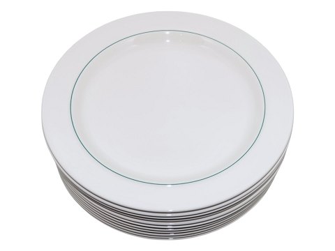 4 SeasonsDinner plate with green border 24.5 cm. #625