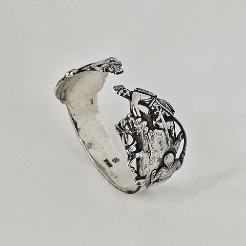 Servietring SølvHC Andersen motiver