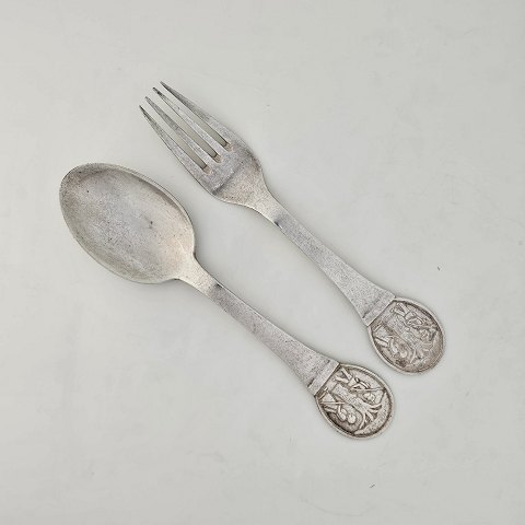 BørnebestikPletsølvFyrtøjet