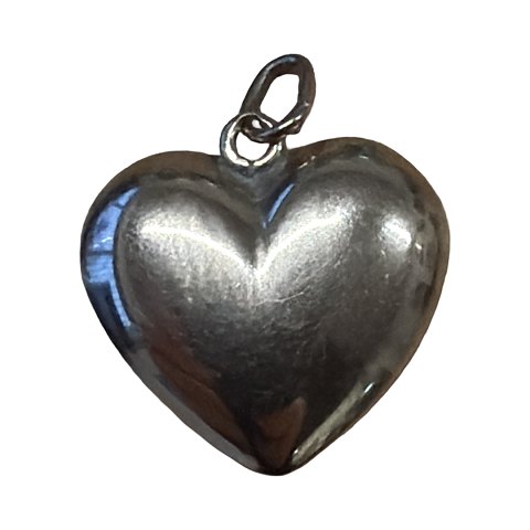 8 karats guld hjerte som vedhæng