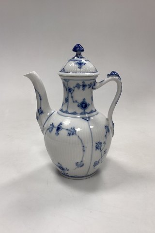 Royal Copenhagen Blue Fluted Plain Coffee Pot No. 47