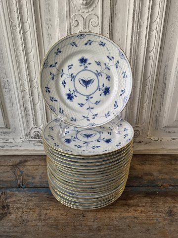 B&G Sommerfugl Kipling med guldkant frokosttallerkenNo. 26