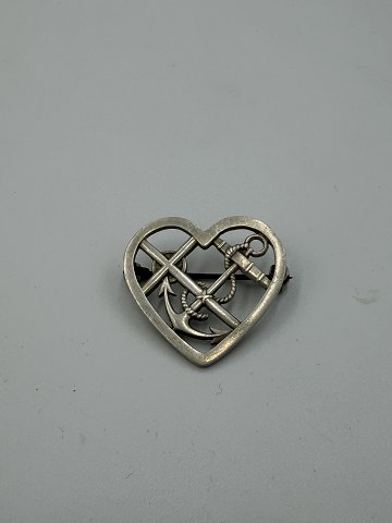 Georg Jensen Tro - Håb og Kærlighed broche