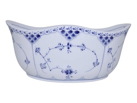 Blue Fluted Half LaceLarge and rare bowl from 1898-1923