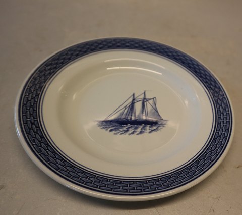 0944-46 Side dish 15 cm Aluminia Faience Tranquebar Navy # 46