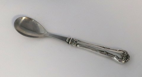 Cohr. Herregaard. Egg spoon with silver handle (830). Length 12.6 cm.