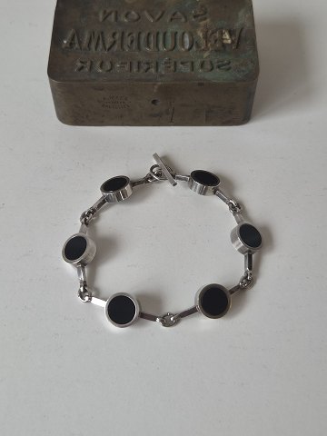 N.E.From vintage armlænke med onyx