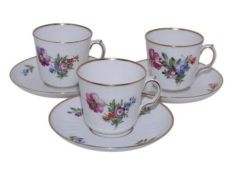 Let Saksisk BlomstLille espressokop #1546