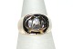 Herre Signet Ring med monogram i 14 karat guld.
Størrelse 66.