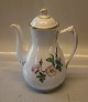 B&G Victor Hugo 
white porcelain 
- wild rose 
with gold ...