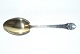 Serving / Potage spoon French Lily silverGold platedLength 23.5 cm.
