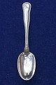 Cohr Dobbeltriflet or Old Danish solid silver 
flatware, dinner spoons 19.5cm