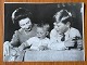 Photographer Lisa Sheridan - born 1894, died 1966 (Studio Lisa): Black and white photo of Queen Elizabeth II of England with her sons Prince Andrew and Prince Edward in 1965.