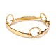 Bent Gabrielsen leddelt armlænke i 14kt guld. Stemplet Bent Gabrielsen. Dessin 056. L: 18,5cm. V: 30,6gr