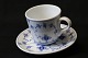 Espresso cups with saucers from Royal Copenhagen in classic mussel painted pattern. 1. black. Dec. No. 051/052SOLD