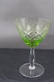 Vienna Antique or Wien Antik glassware with knob on cutted stem. ONLY liqueur bowls and schnapps