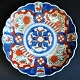 Japanese Imari 
porcelain dish, 
19th century.