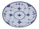 Musselmalet Halvblonde
Lille asiet 18,5 cm.
