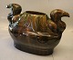 Eagle vase - 
earthenware 
greenish luster 
glaze 22 x 30 x 
...